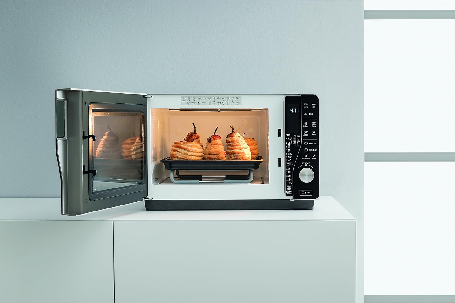 Forni e piani cottura 25 Litri 800 Watt Whirlpool MWF 427 SL Forno a  Microonde Argento urban-earth.co.uk