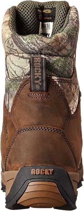 rocky men's 8 inch retraction 800g hunting boot