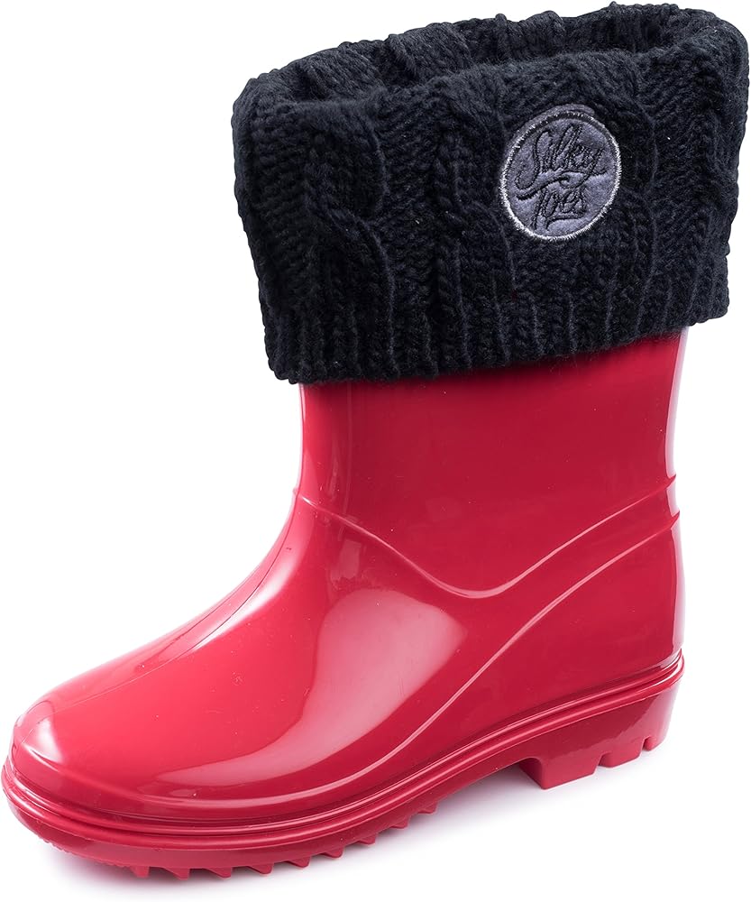 cozy rain boots