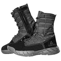 LAHORS Lightweight Military Tactical Combat Boots