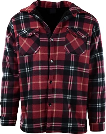 mens checkered hoodie