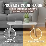 Yes4All EVA Interlocking Mats Puzzle Floor Tiles 12 Tiles 12x12x0.44 in Light view 6