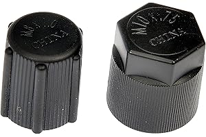 Dorman 54374 Air Conditioning Service Port Caps Compatible with Select Models, 2 Pack