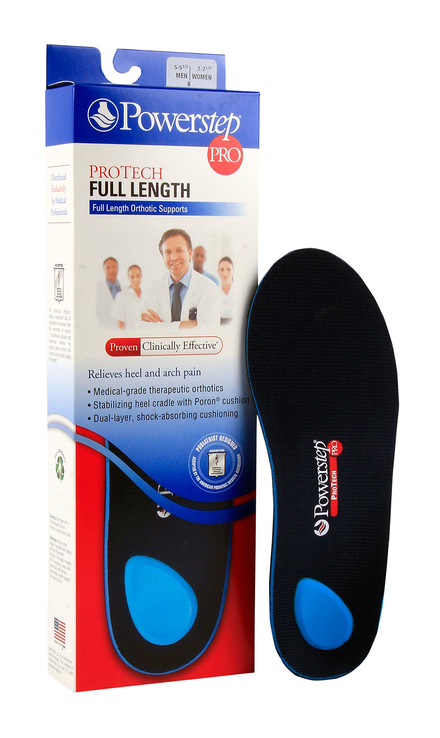 Plantar Fasciitis Powerstep Pro Full Length Powerstep Original