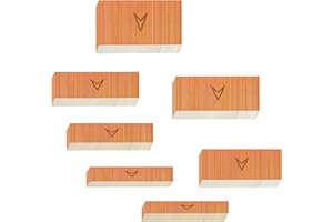 HAMWOO 23 Gauge Pin Nails, Headless Pinner Nails,7 Sizes Assorted,Red Copper Coated for Molding Cabinetry,Photo Frame,Handicr