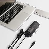 FIFINE USB Microphone K669B Condenser Cardioid for PC Mac Streaming view 6