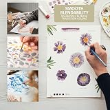 NUCASSO Watercolour Paper Pad A3 30 Sheets 300GSM Cold-Pressed Natural White view 3