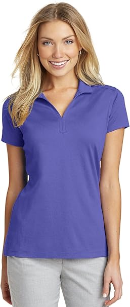 Port Authority Ladies Rapid Dry Mesh Polo. L573: Amazon.co.uk: Kitchen & Home