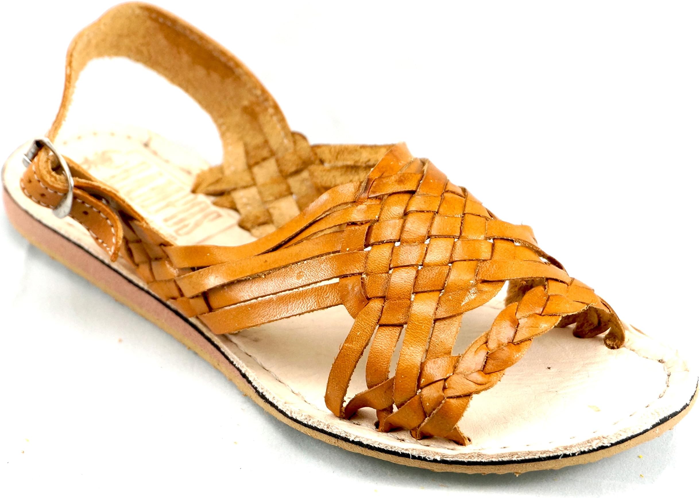 Rampos MX Womens Mexican Handmade Leather Huaraches Sandals Piel Mujer Mexicano Sahuayo Mexico TRENSA