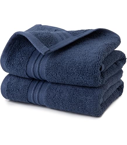 vidaXL 6-delige Handdoekenset SOLUND 600 g/m² marineblauw