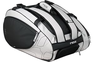 Padel Racket Bag Luxury Master Series 2025 | High-Performance Padel Bag for Men | NOX ThermoTech Thermal Compartment | Holds Up to 5 Padel Rackets & Accessories | Design w/Ventilated Shoe Compartment