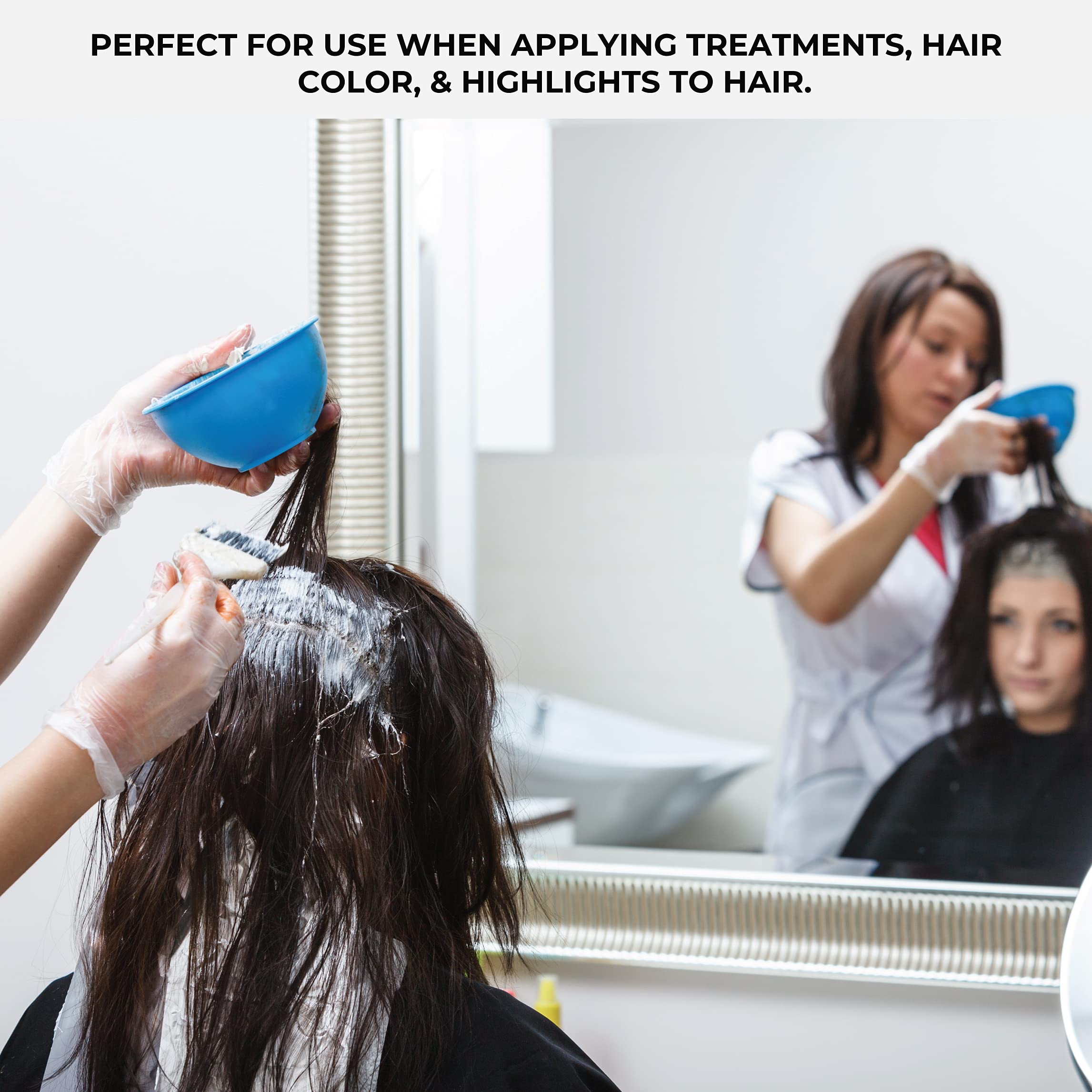 ForPro Professional Collection Poly Chemical Cape, Professional Hair Salon Styling Cape with Adjustable Snap Closure, Black, 58