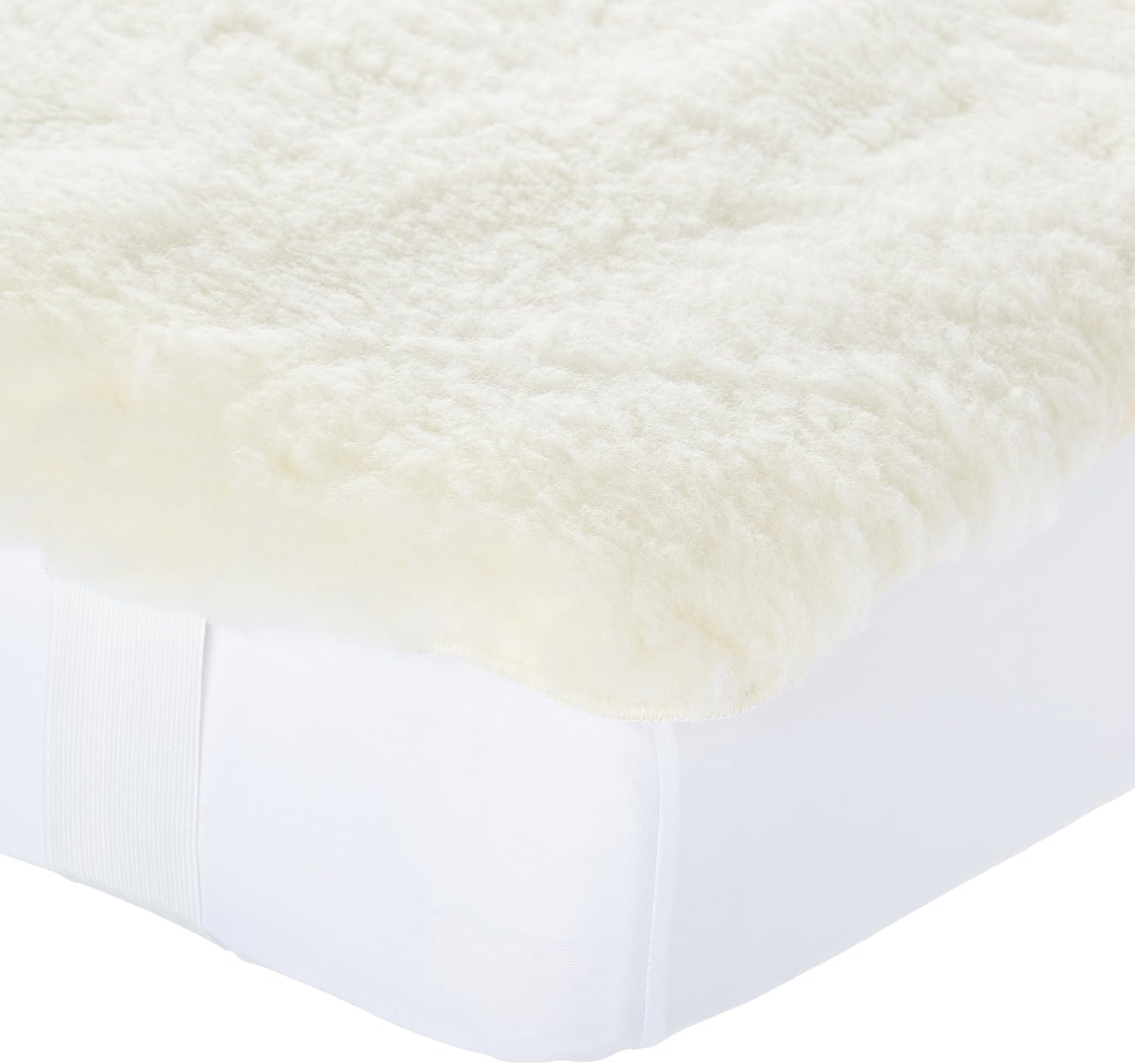 sheepskin crib mattress pad