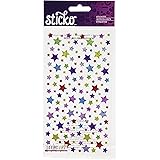 Sticko 450188 Stickers, Shimmery Stars