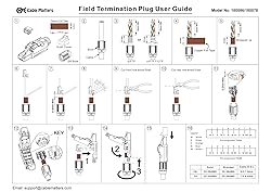Cable Matters 6-Pack Tool Free Shielded RJ45 Cat