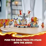 LEGO NINJAGO Tournament Battle Arena 71818 Kai Jay Sora Cinder Wolf Mask view 5