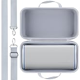 Lebakort Storage Case Compatible with Sony ULT Field 5 Portable Speaker (Off White Case)