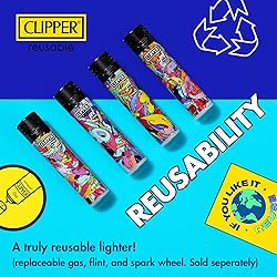 Clipper - Classic Large Reusable Lighter - Iconic