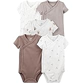 Simple Joys by Carter's unisex-baby 5-pack Side Snap Short-sleeve Bodysuit