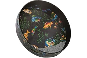 Remo OCEAN DRUM®, 22" Diameter, 2 1/2" Depth, Fish Graphic