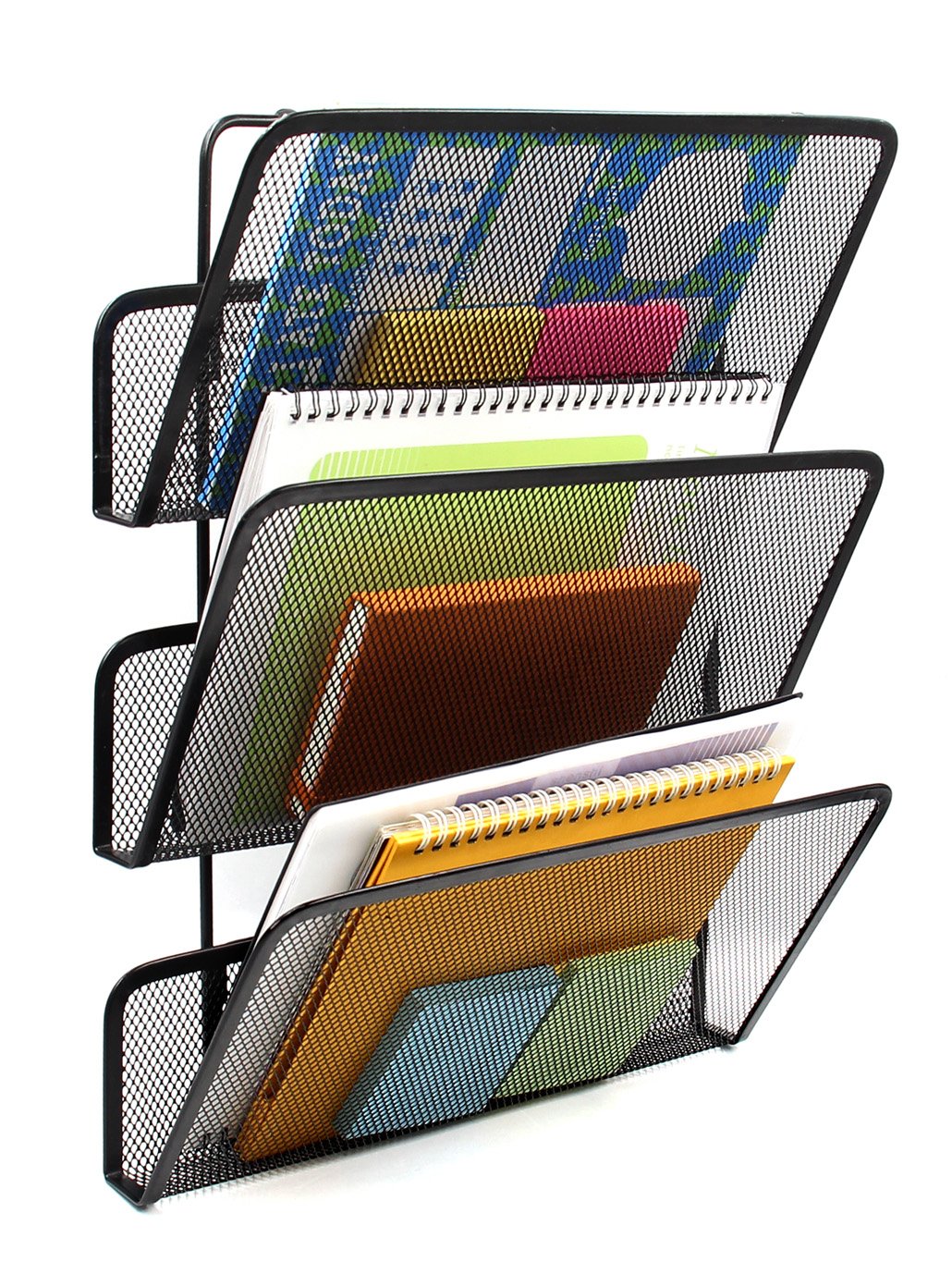 Support Mural De Rangement De Dossiers 3 Pièces Agptek - 