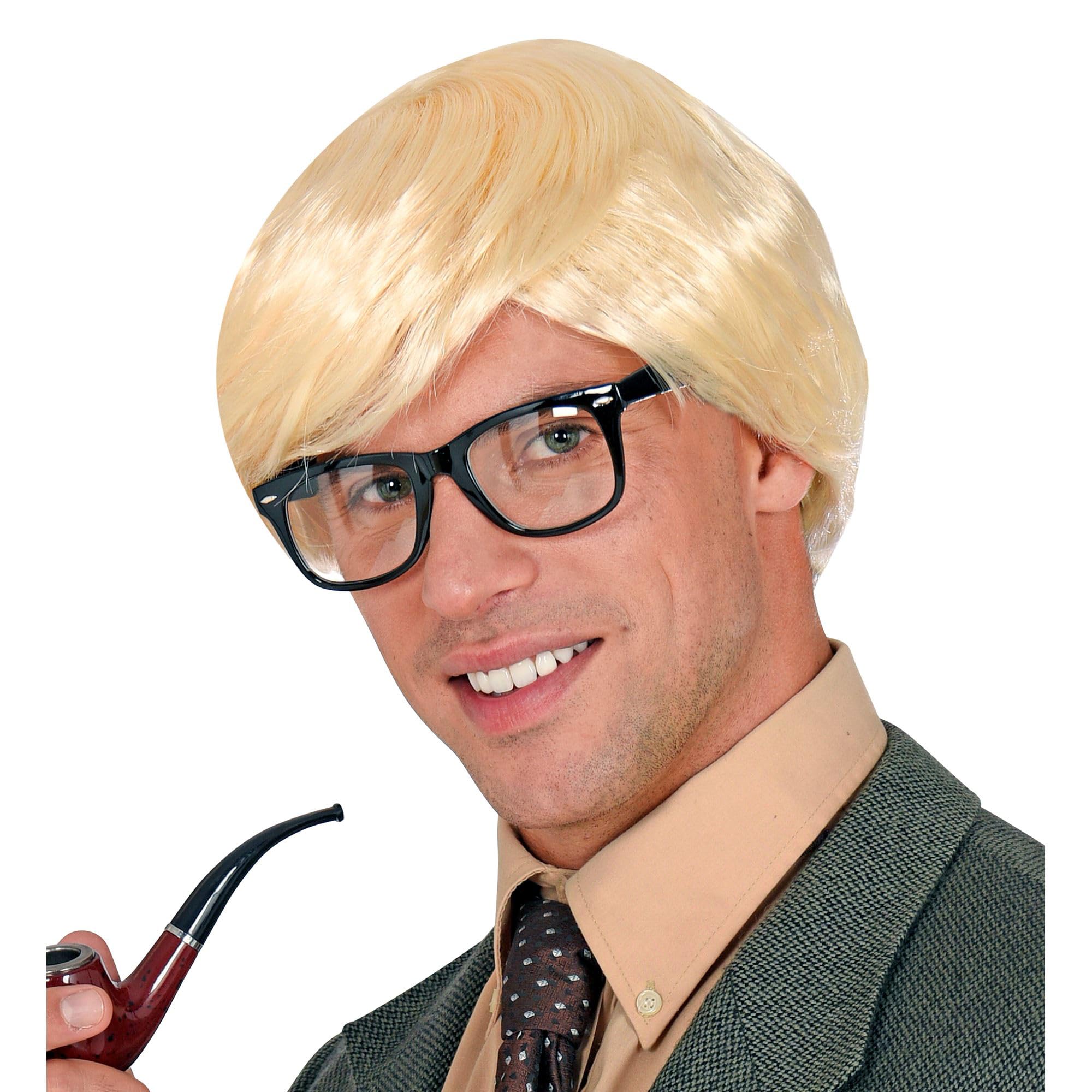 Widmann 02457 Wig for Various Characters, Synthetic Hair, Theme Party, Carnival