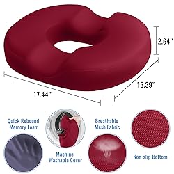 CloudBliss Donut Pillow Seat Cushion Chair Pad for
