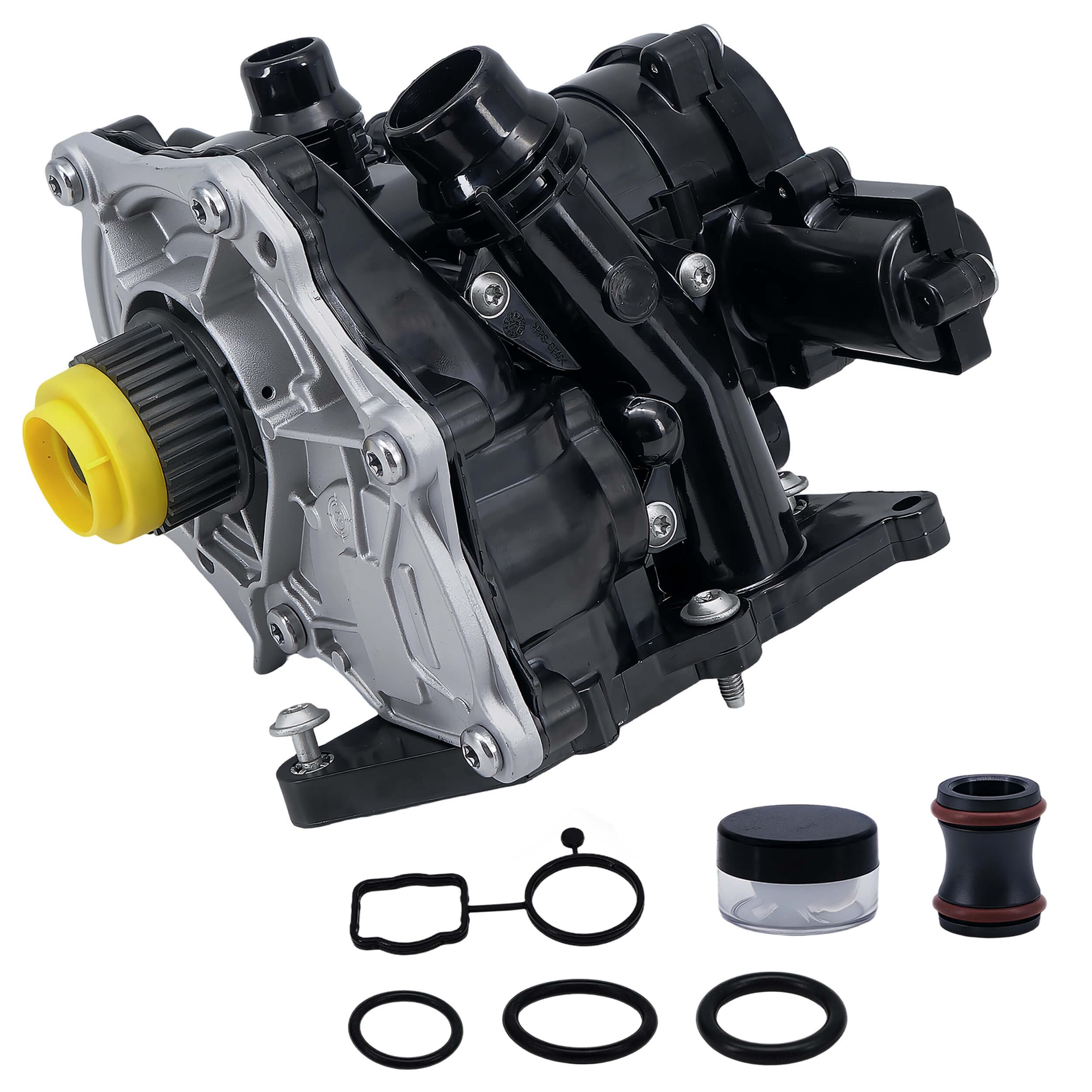 Photo 1 of ATLBALA 06L121012A Engine Water Pump Compatible with Audi A1 A3 A4 A5 A6 Q3 Q7 S3 TT Volkswagen Golf Beetle Passat Arteon SportWagen 1.8T 2.0T 2015-2022 Replace 06L121005A 06L121111H