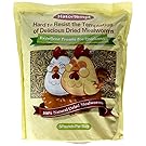 Hatortempt 5 Lbs Dried Mealworms for Wild Bird Chicken Fish