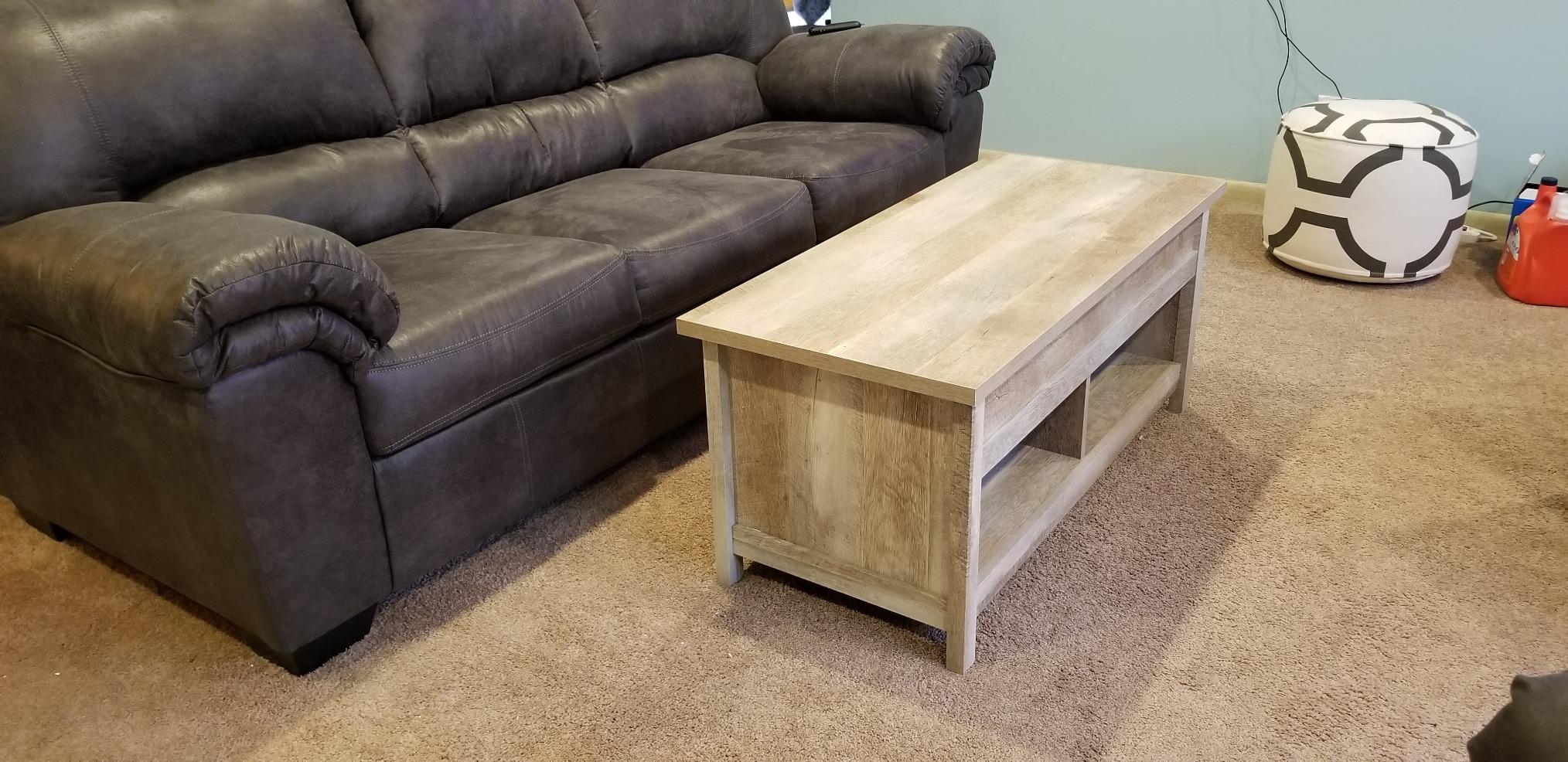 30/mo Finance Sauder Cannery Bridge Lift Top Coffee Table, Lintel