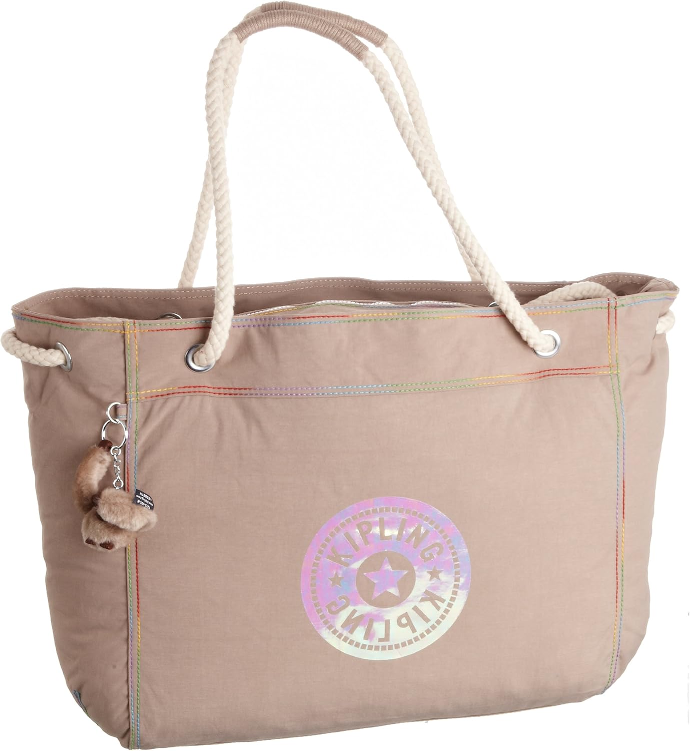 Kipling Women's Beach Tote Shoulder Bag Nature Sand K12133 Amazon.co