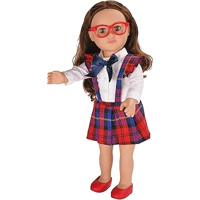 Poseable School Girl Doll Brunette by myLife Oman Ubuy