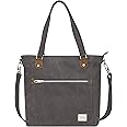 Travelon Anti-Theft Heritage Tote Bag, Pewter, One Size