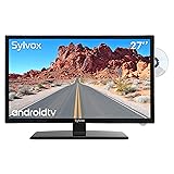 SYLVOX 27 Inch Smart TV 12/24 Volt TV 1080P FHD RV