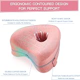 BEAUTRIP Leg Pillow Ergonomic Knee Pillow Memory Foam with Strap view 3