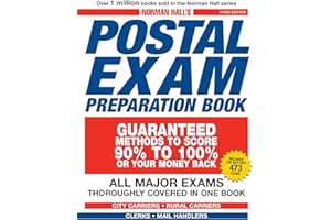 Norman Hall's Postal Exam Preparation Book: Everything You Need to Know... All Major Exams Thoroughly Covered in One Book