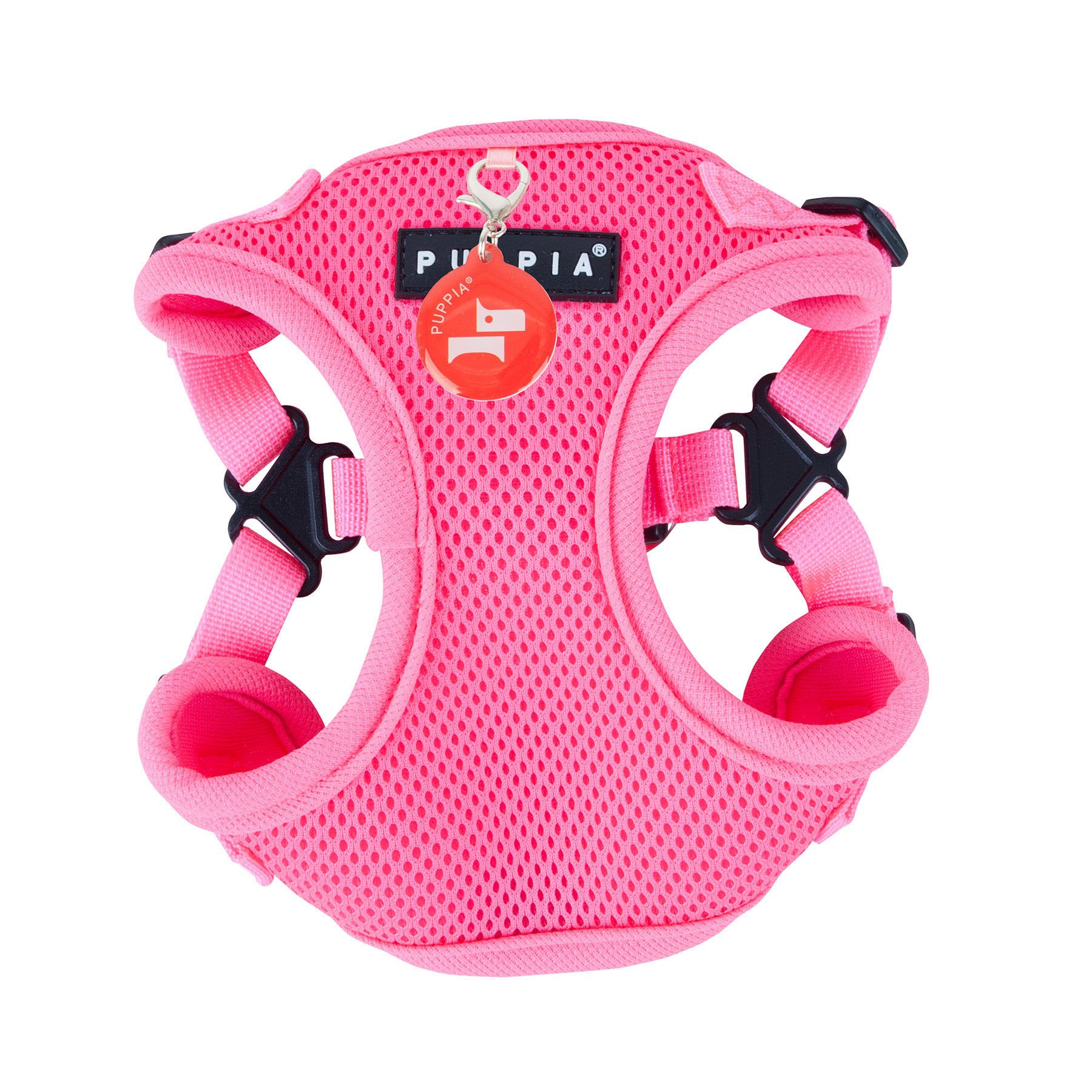 Puppia Neon Soft Harness C, Large, Pink