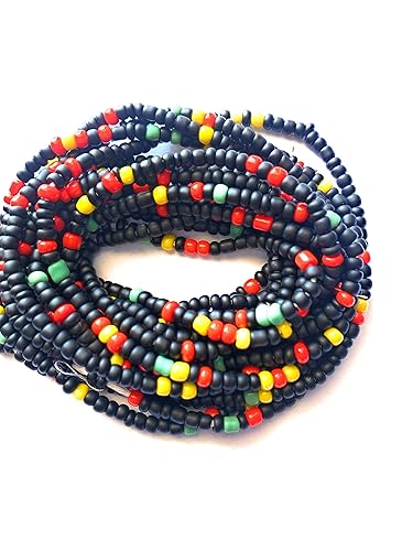 rasta waist beads