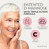Inspiriko D Mannose 1000mg Complex Capsules with Cranberry & Vitamin C 120 view 3