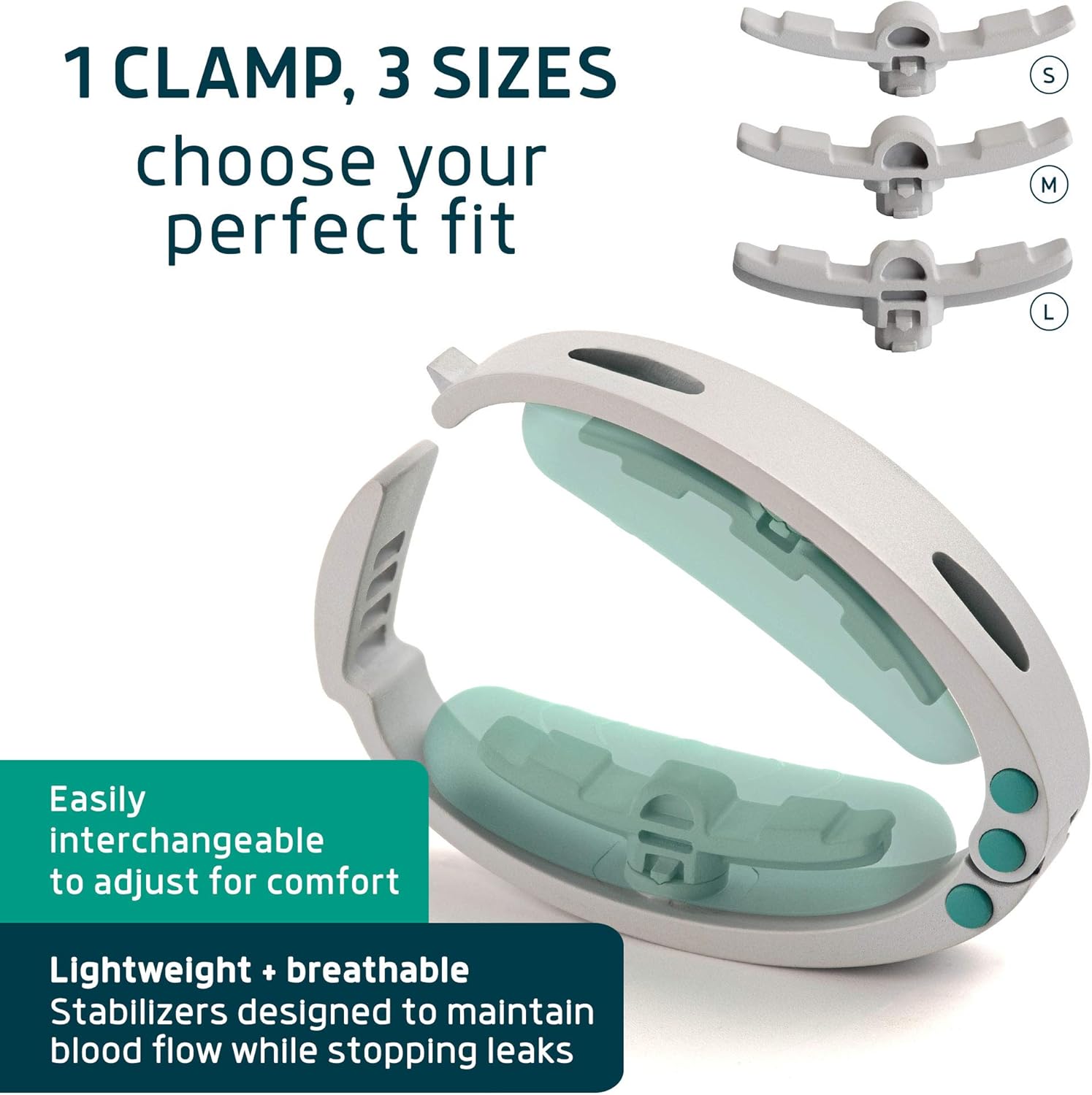 Confidence Clamp by Lunderg - Comfortable Urinary Incontinence Clamp with 3 Adjustable Sizes & Travel Bag - Recommended by Doctors & Money Back Guarantee: Health & Personal Care