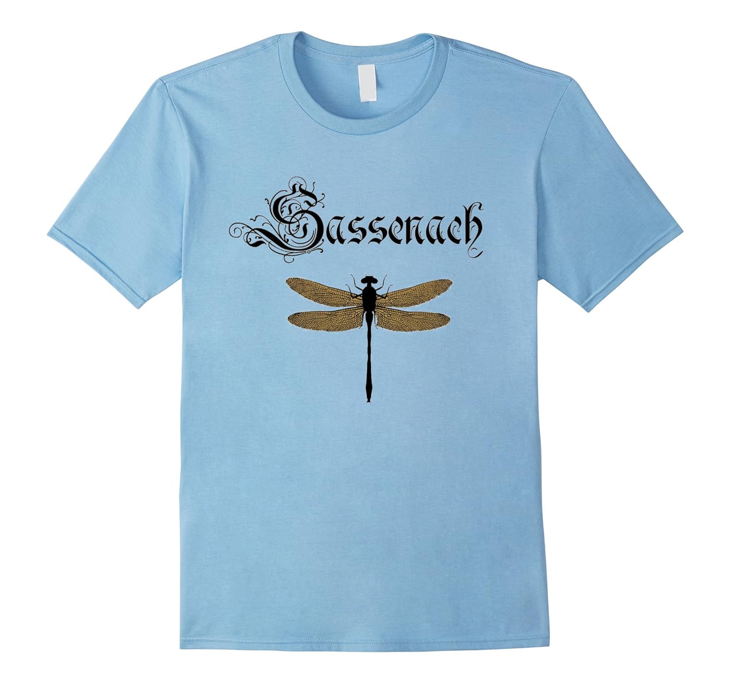 Sassenach Dragonfly Gaelic English Scottish T-Shirt-ANZ