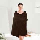 Utopia Towels 4 Piece Bath Towel Set 69x137 cm 100% Ring Spun Cotton Brown view 7