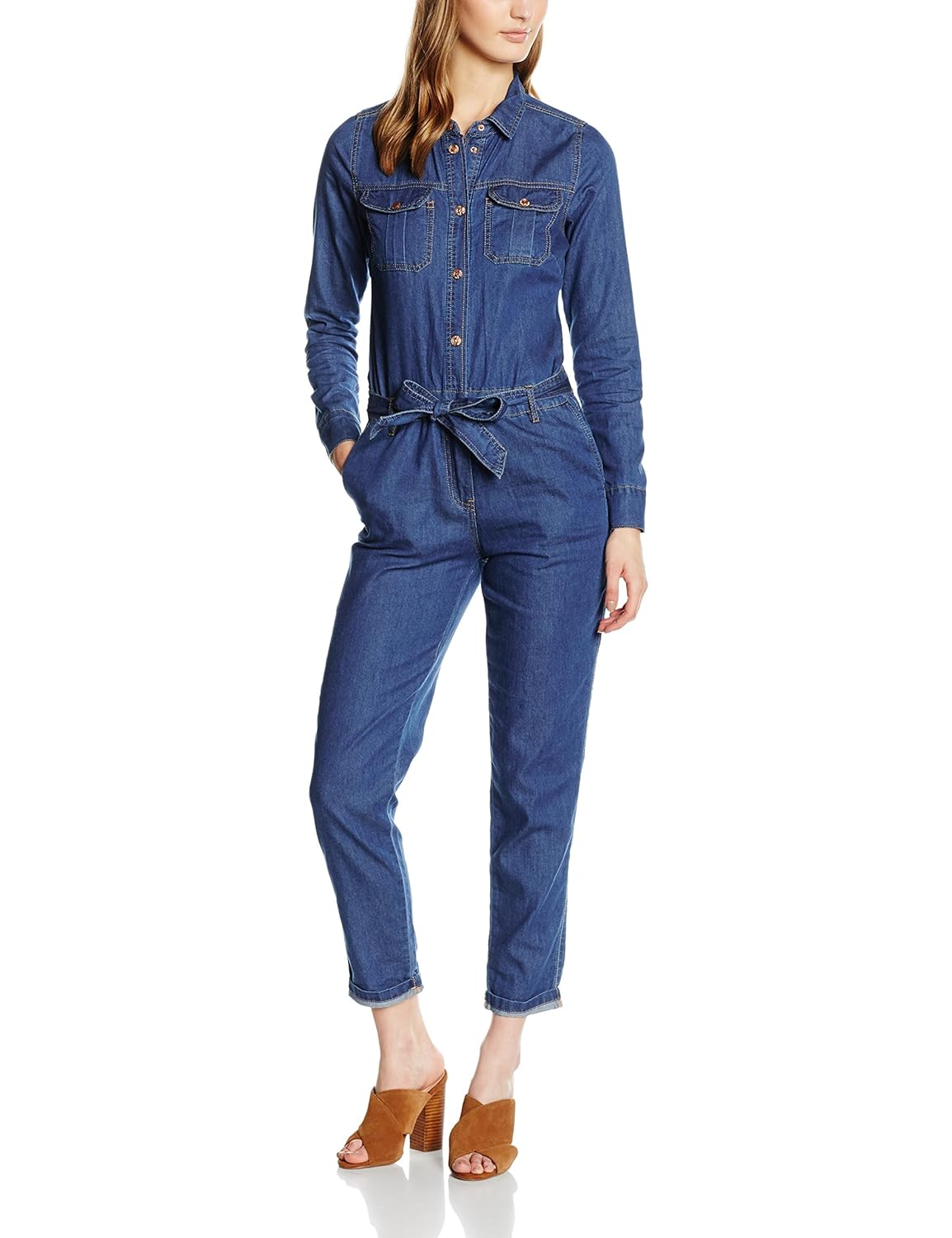 new look long sleeve jumpsuit