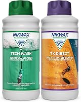 Nikwax Tech Wash & TX Direct Twin Pack 2x1L Cleaner and Waterproofing view 1