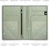 Fintie Server Book Organizer PU Leather Restaurant Guest Check Presenter Card view 2