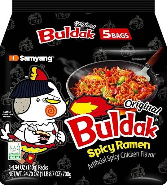 SAMYANG BULDAK KOREAN SPICY CHICKEN STIR FRIED RAMEN...
