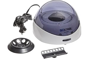 Scilogex 91003141 Model D1008 EZeeMini Centrifuge with Blue Lid, US Plug, 110/240V