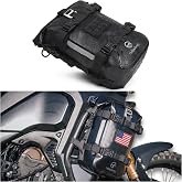 Odinsberg 7L Waterproof Motorcycle Tail Bag, Dirt Bike Crash Bar Bag, Small | Small Multipurpose Rugged Motorcycle Dry Bag for Seat Saddle Bag Rear Rack Sissy Bar Fender Adventure Enduro Dual Sport Bikes