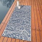 Keen Home Design Terrace Outdoor Runner Rug - 26"x119" Washable Indoor/Outdoor Rug for Patio, Kitchen, Balcony, Beach, Garden