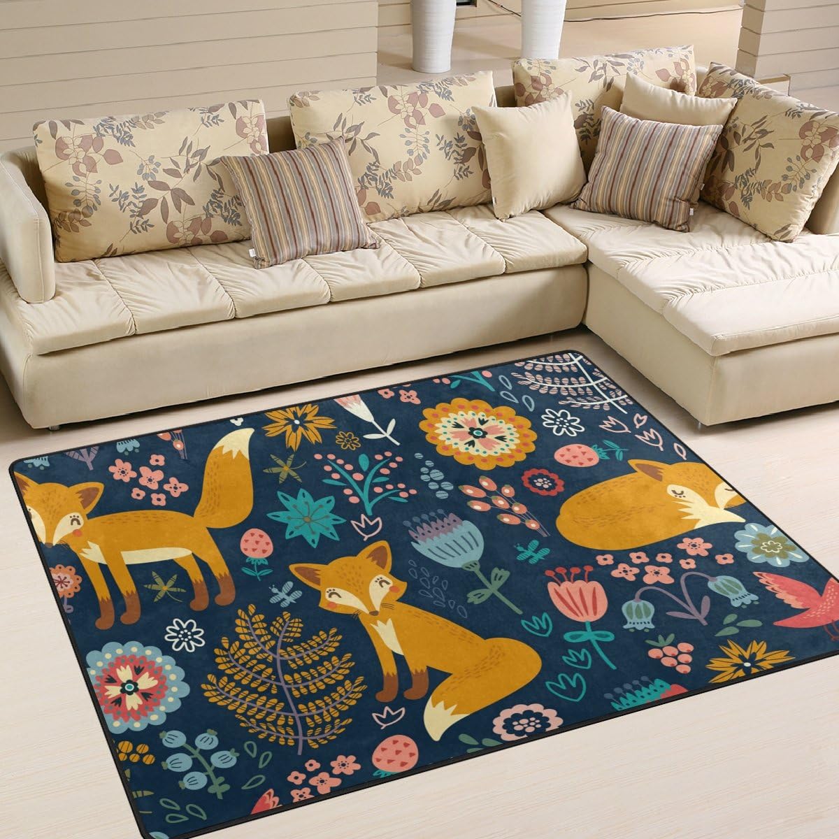 Best deer area rugs for living room